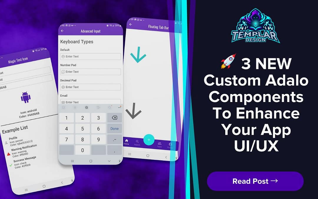 3 NEW Custom Adalo Components To Enhance Your App UI/UX