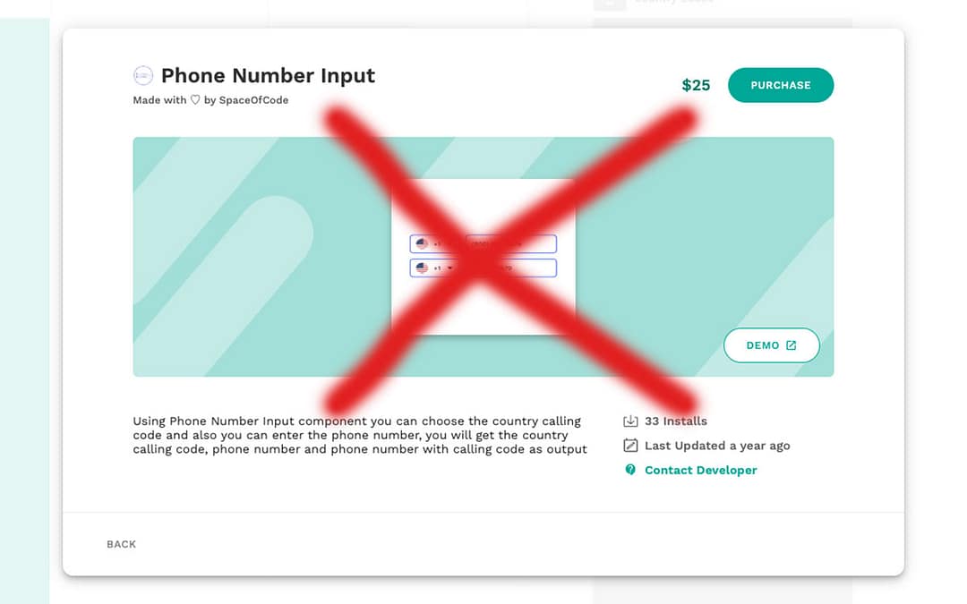 How to Fix the Adalo Phone Input Component Limitation