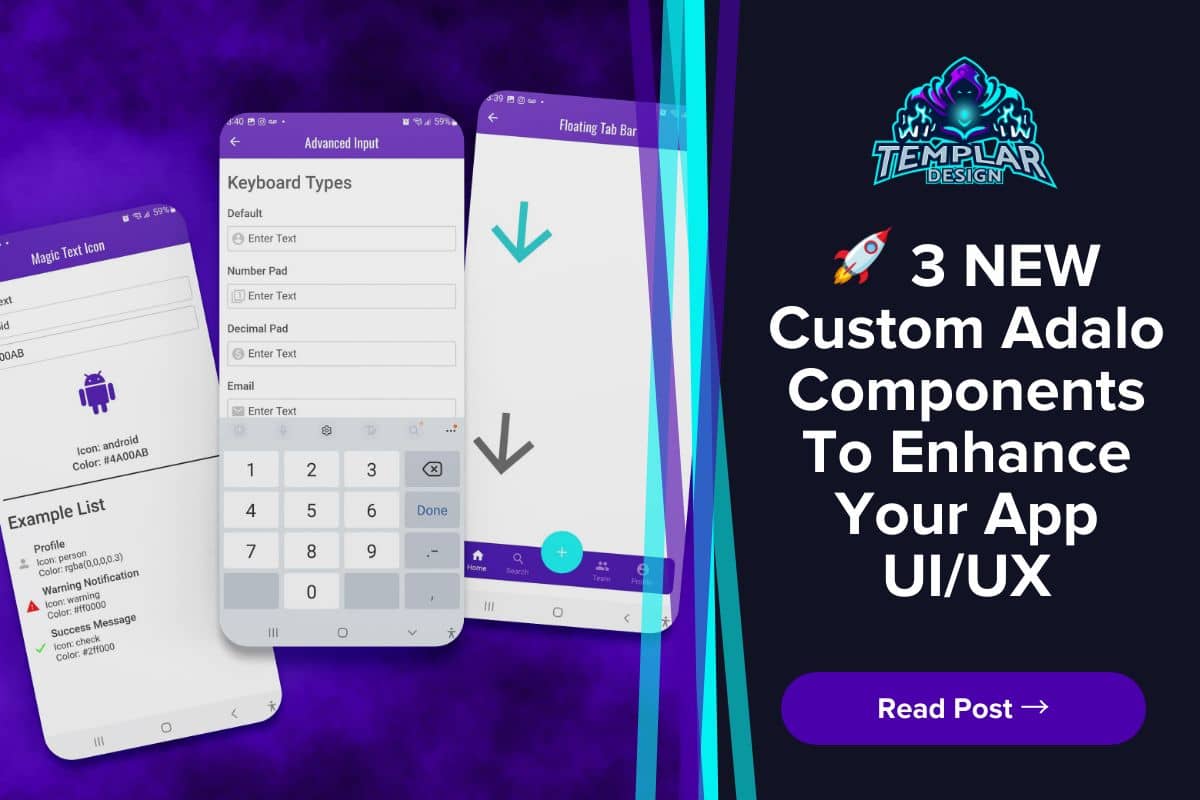 3 NEW Custom Adalo Components To Enhance Your App UI/UX